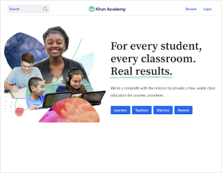 Khan Academy educational platform