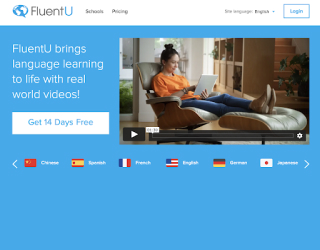 FluentU educational platform