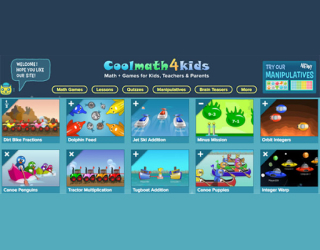 Top Math Game Websites for Kids