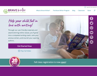 Brave Writer educational platform