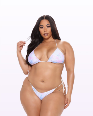 Fashion Nova Curve plus size swimwear