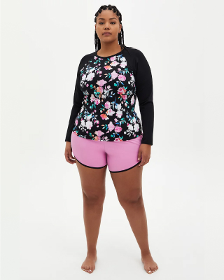 Torrid shorts plus size swimwear