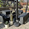 Tough Black Coffee Table Cover