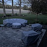 Custom Round Ottoman Covers