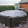 Round Shaped Clear Vinyl Tarpualin