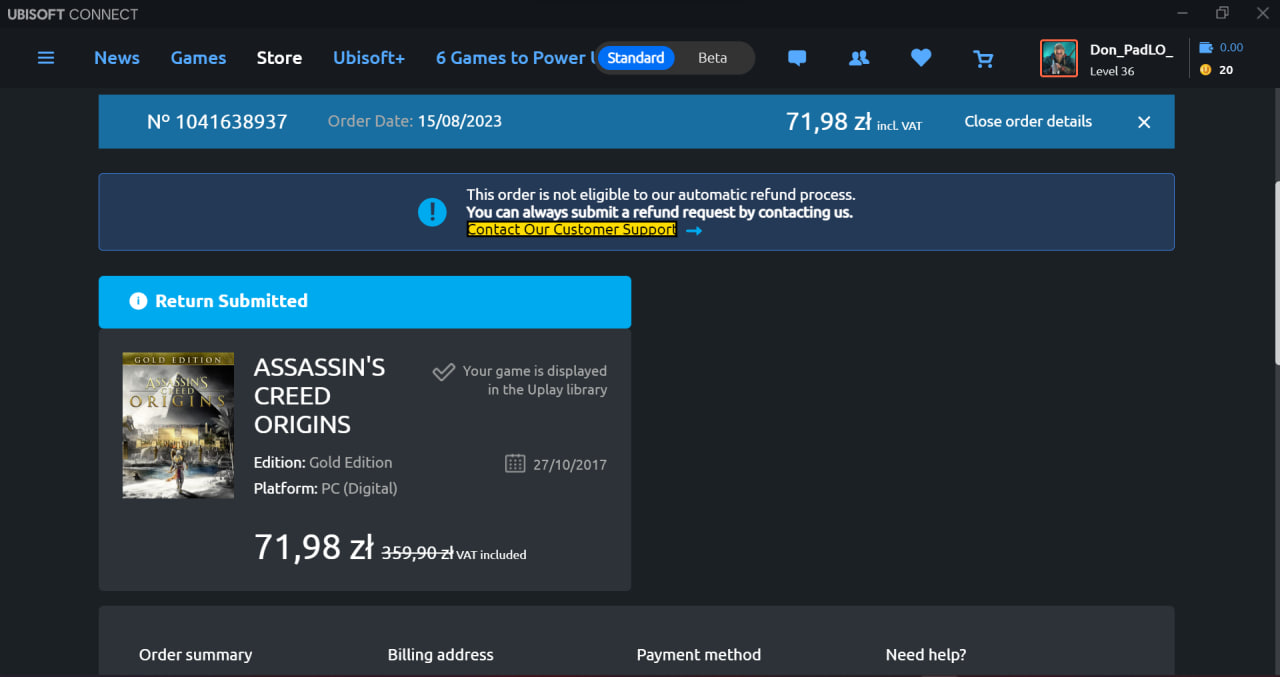 Ubisoft Connect Assassin's Creed Rogue Logo Difference : r/uplay