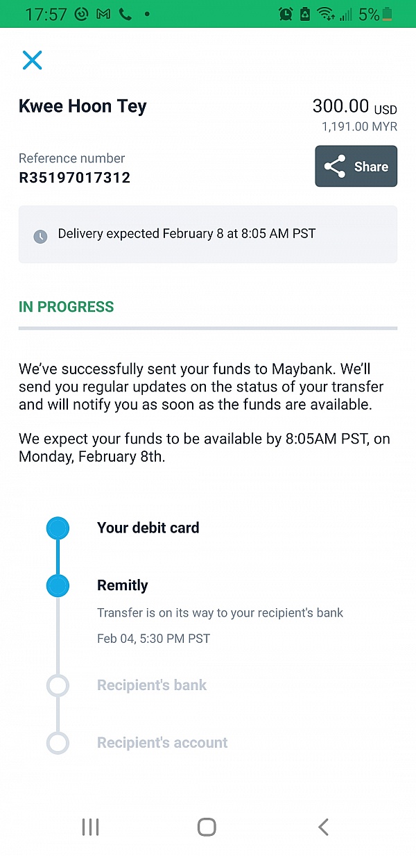 Remitly Reviews 155 Reviews of Sitejabber
