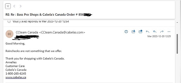 Cabela's Canada Reviews - 105 Reviews of Cabelas.ca