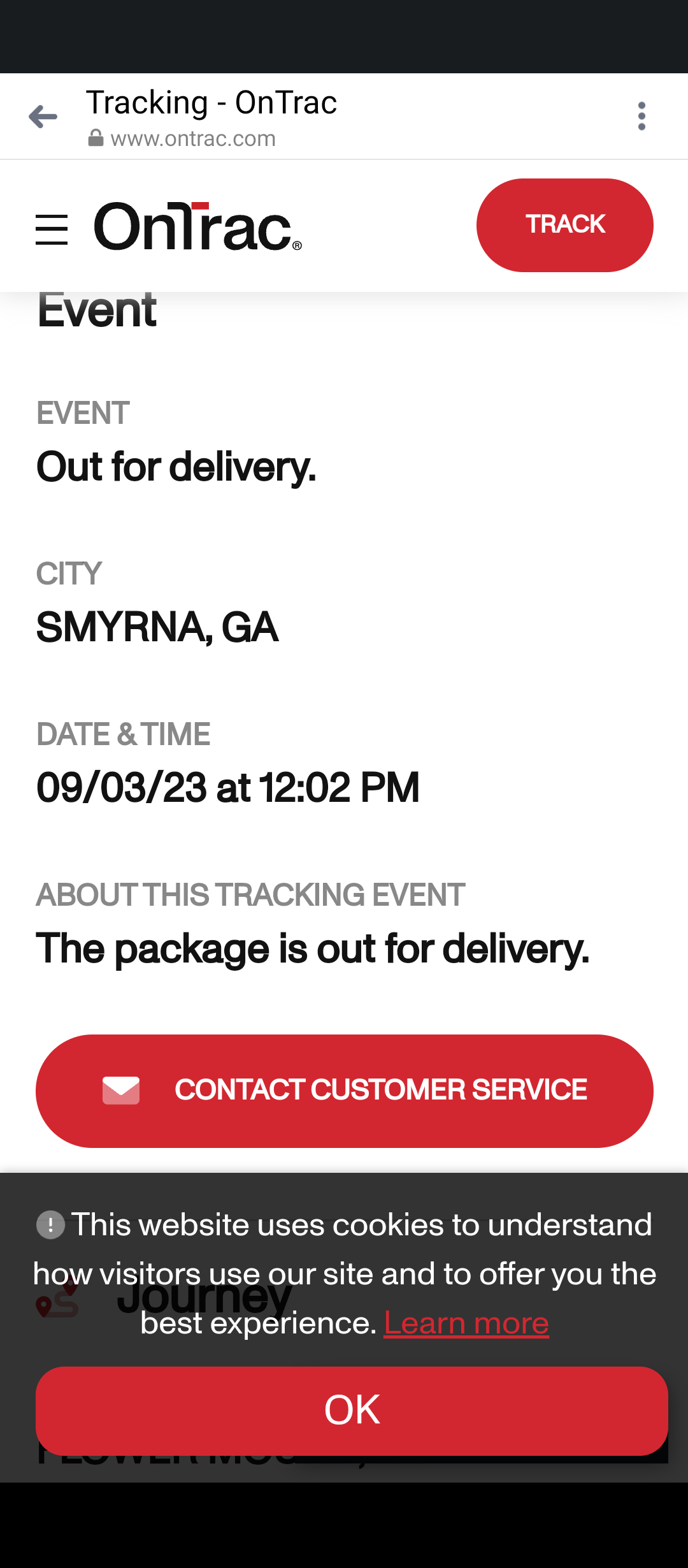 OnTrac Reviews 1,180 Reviews of Sitejabber