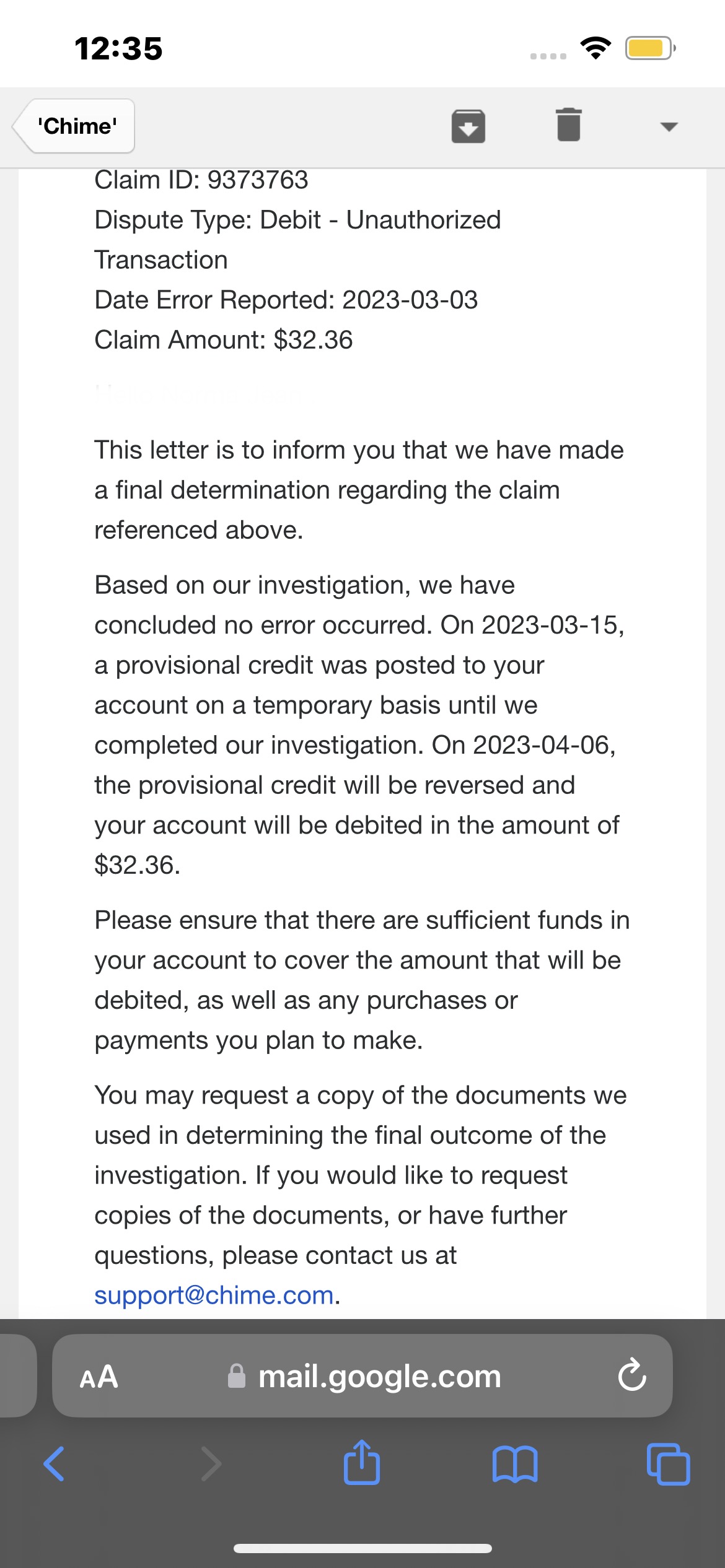 Chime Reviews 90 Reviews of Sitejabber