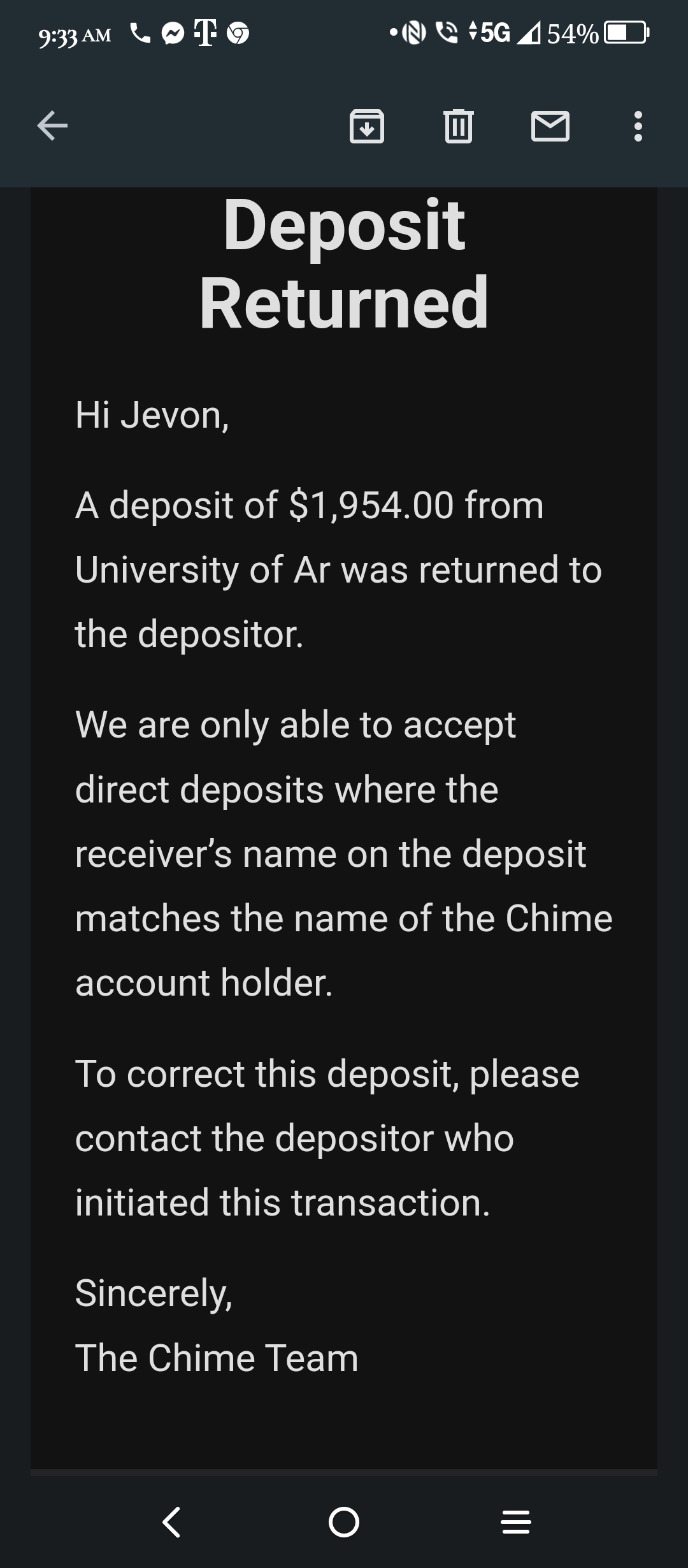 Chime Reviews 90 Reviews of Sitejabber