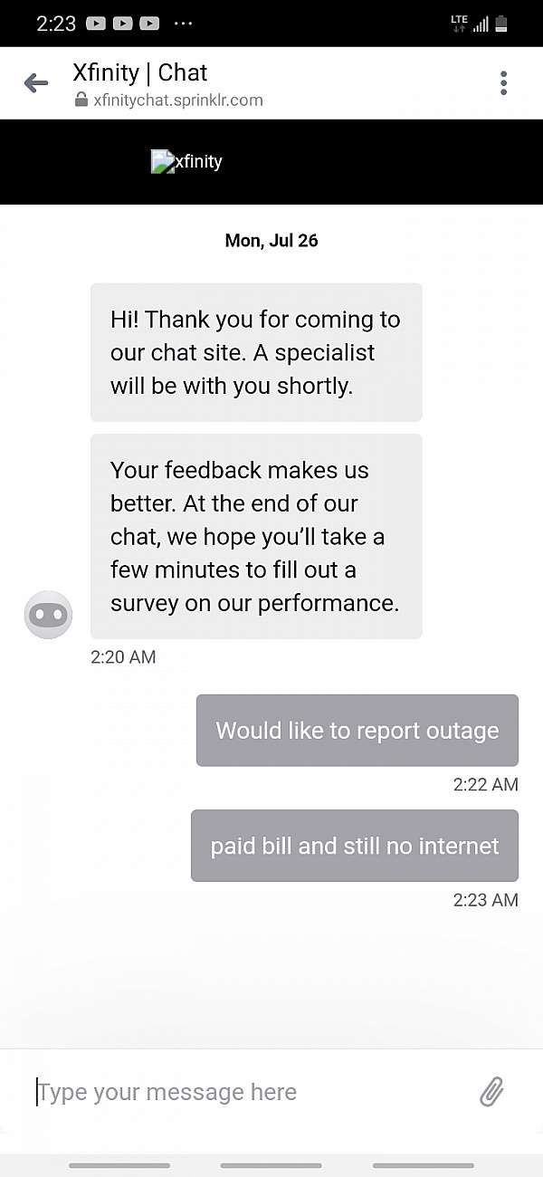 xFinity Reviews 70 Reviews of Sitejabber