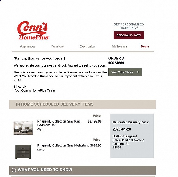 Conn's Home Plus Reviews 153 Reviews of Sitejabber