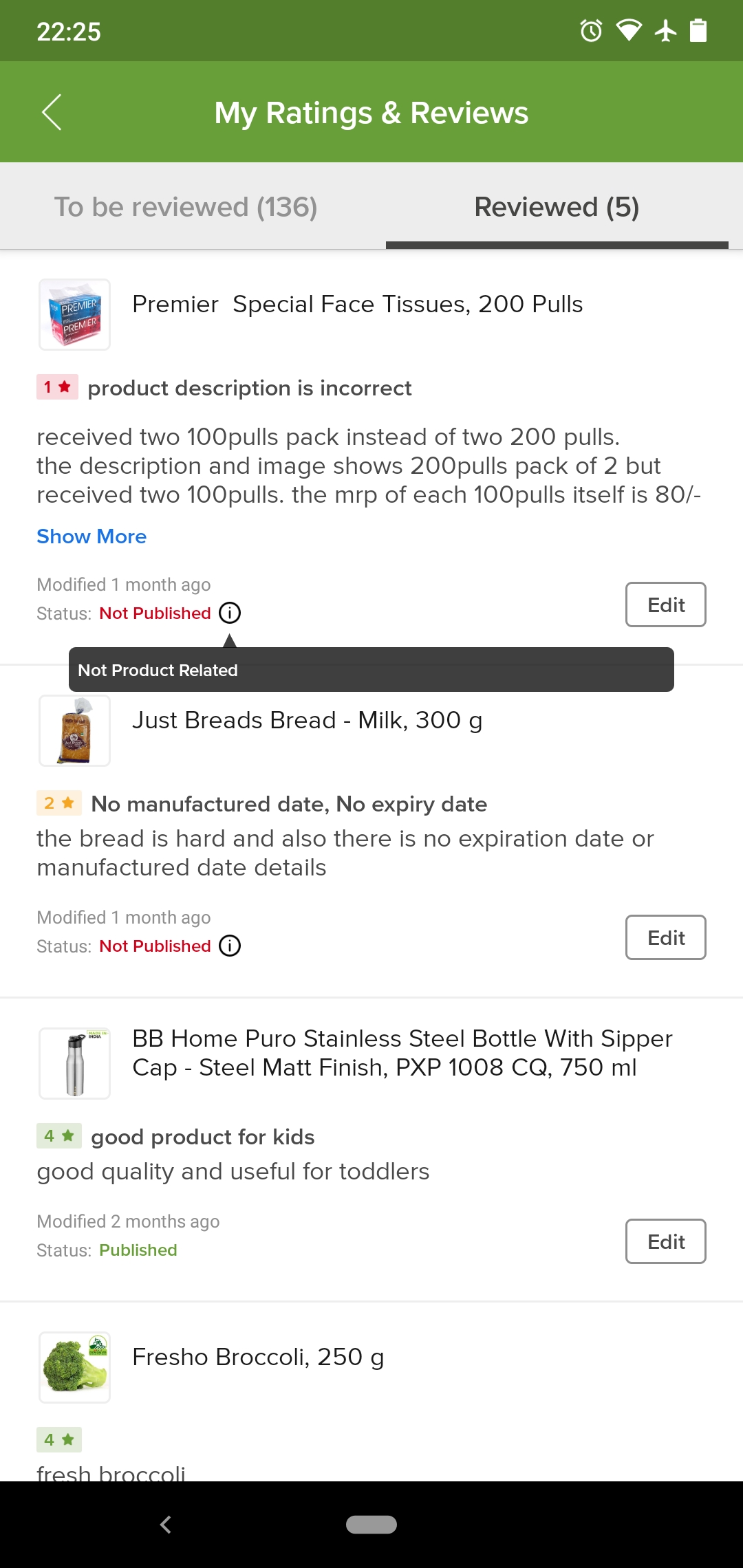 BigBasket Reviews 168 Reviews of Sitejabber
