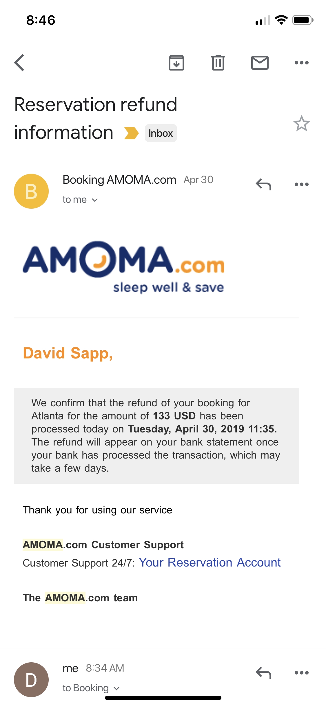 what is amoma