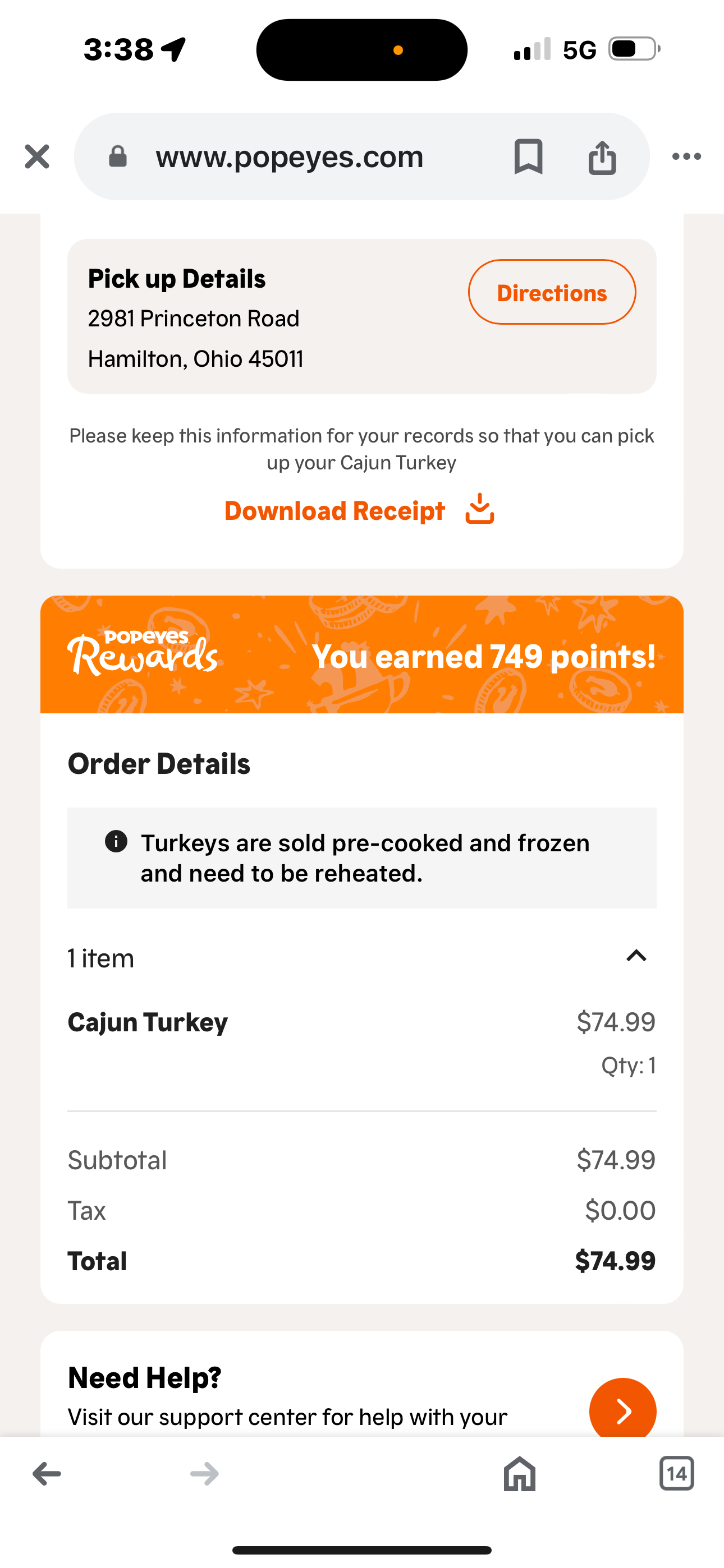 Popeye's Reviews - 523 Reviews of Popeyes.com | Sitejabber