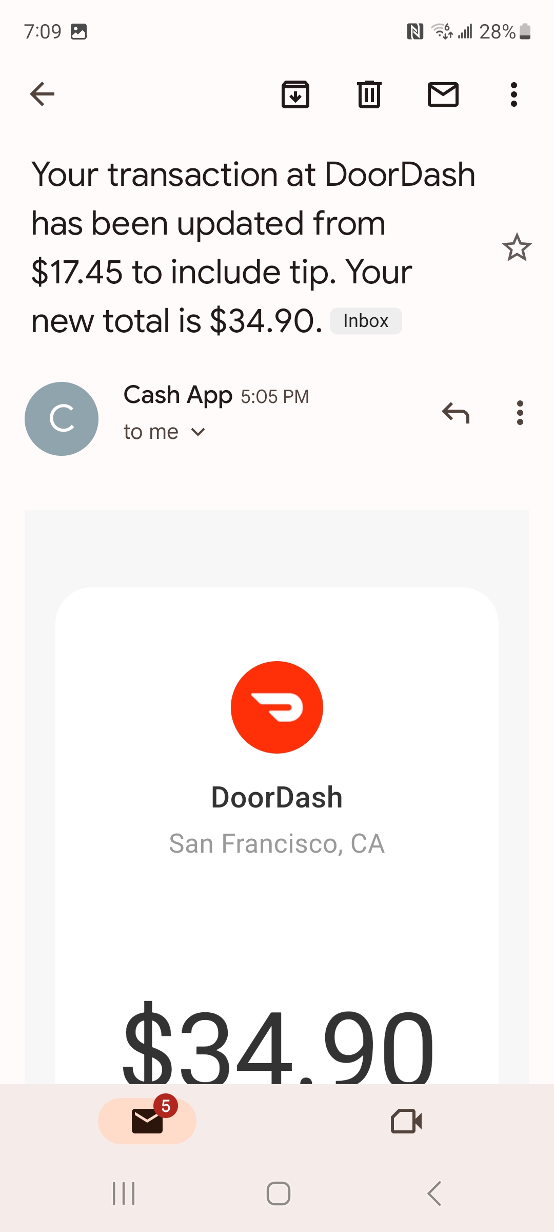 Doordash Reviews 865 Reviews of Sitejabber