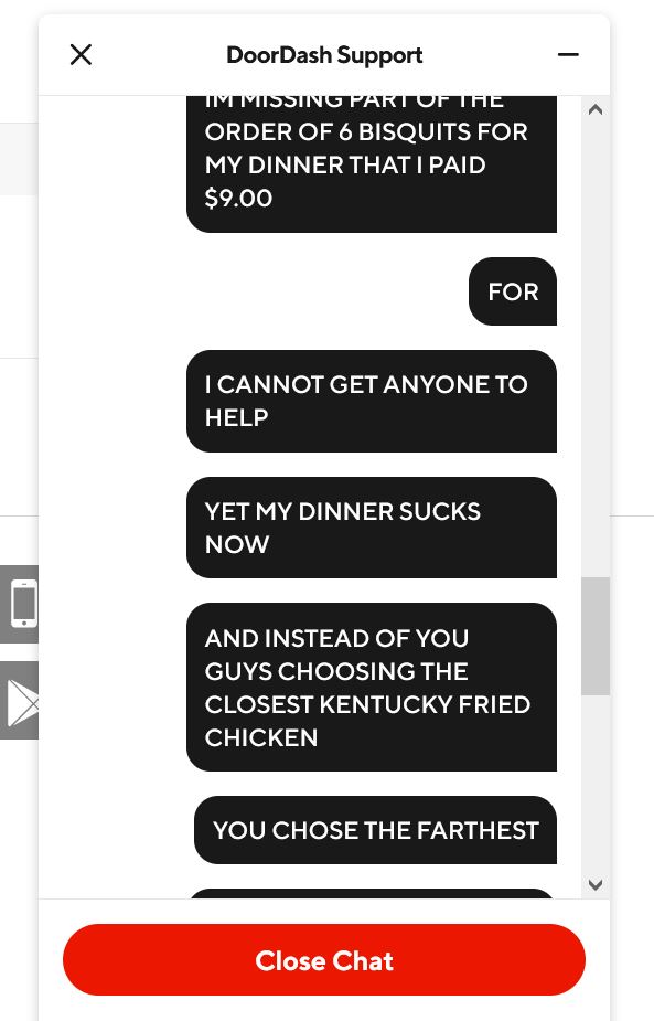 Useless” Doordash Support Has No Answers for Driver