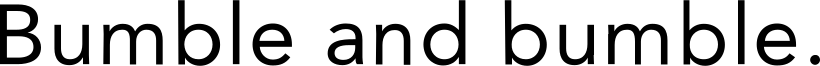 business logo of Bumble & Bumble