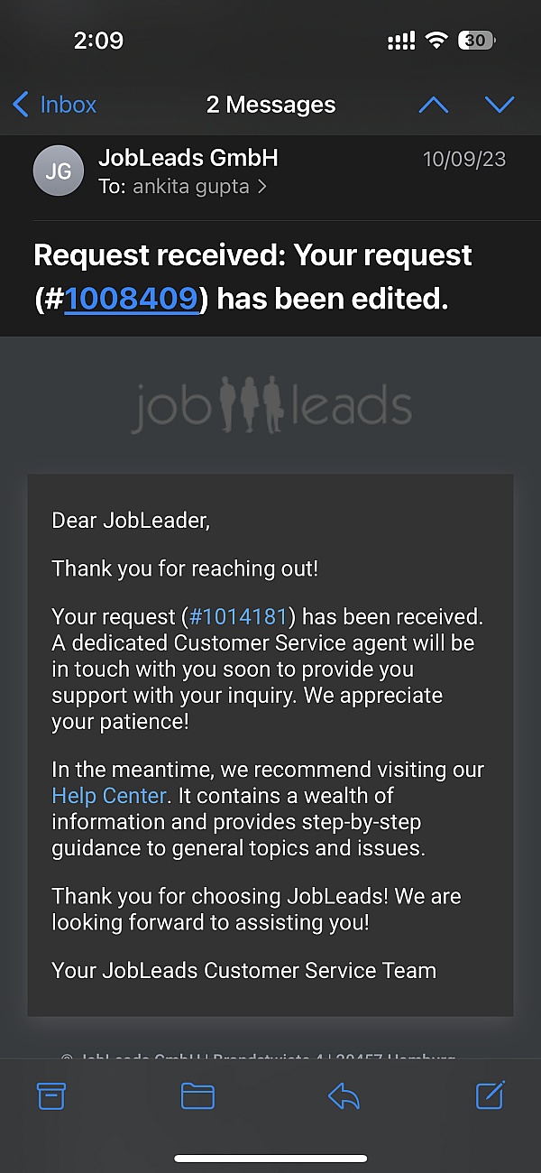 JobLeads Reviews 158 Reviews of Sitejabber