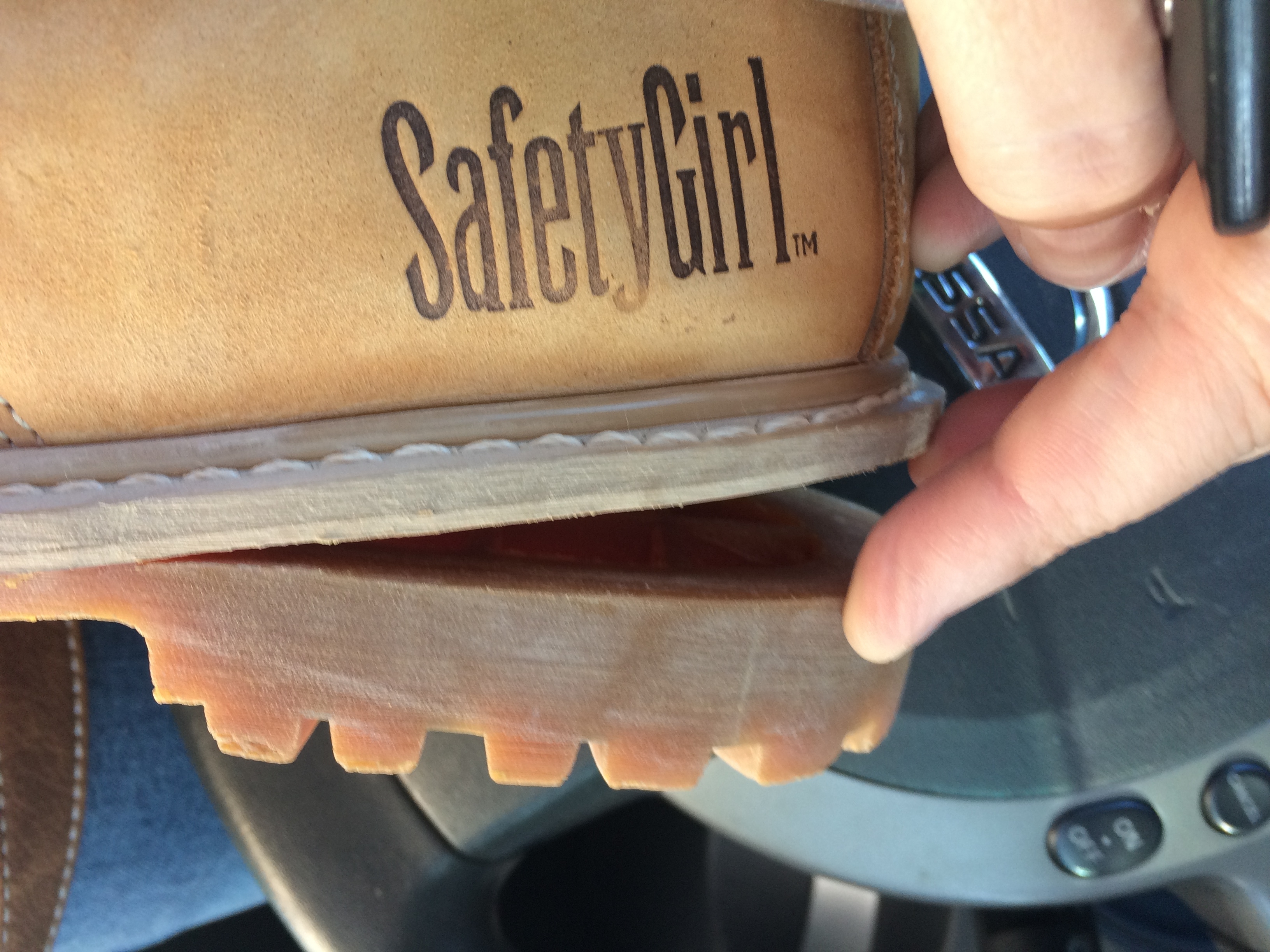 safety girl shoes