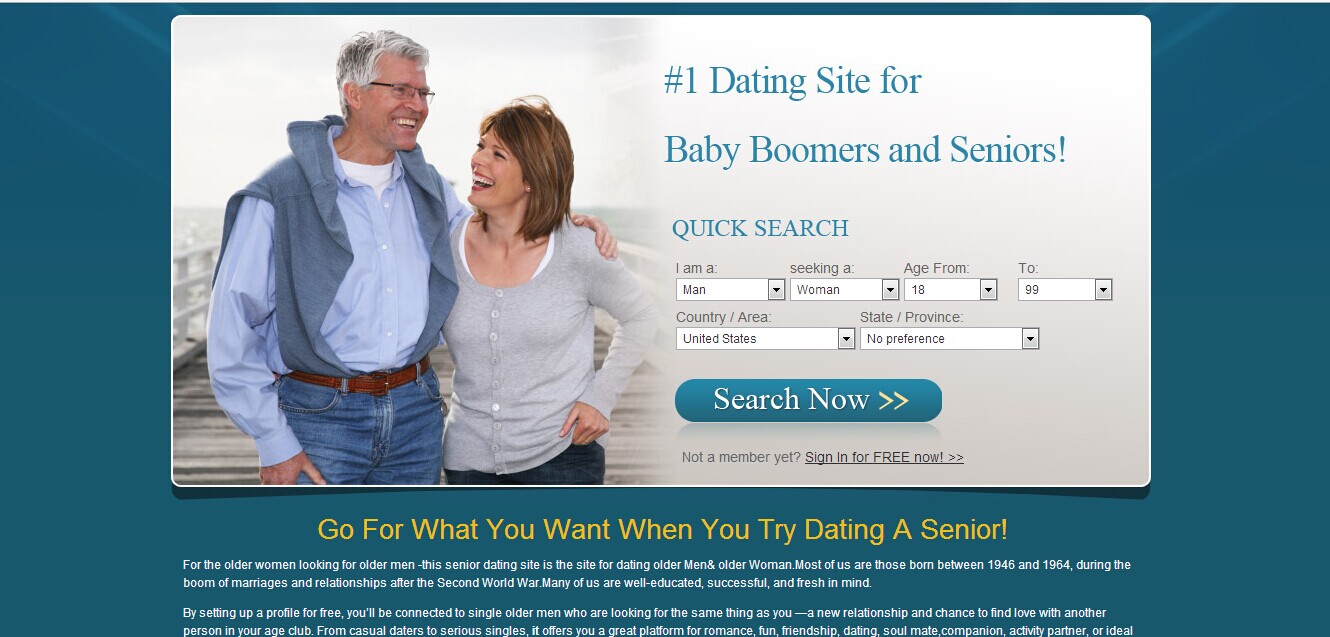 older person dating site