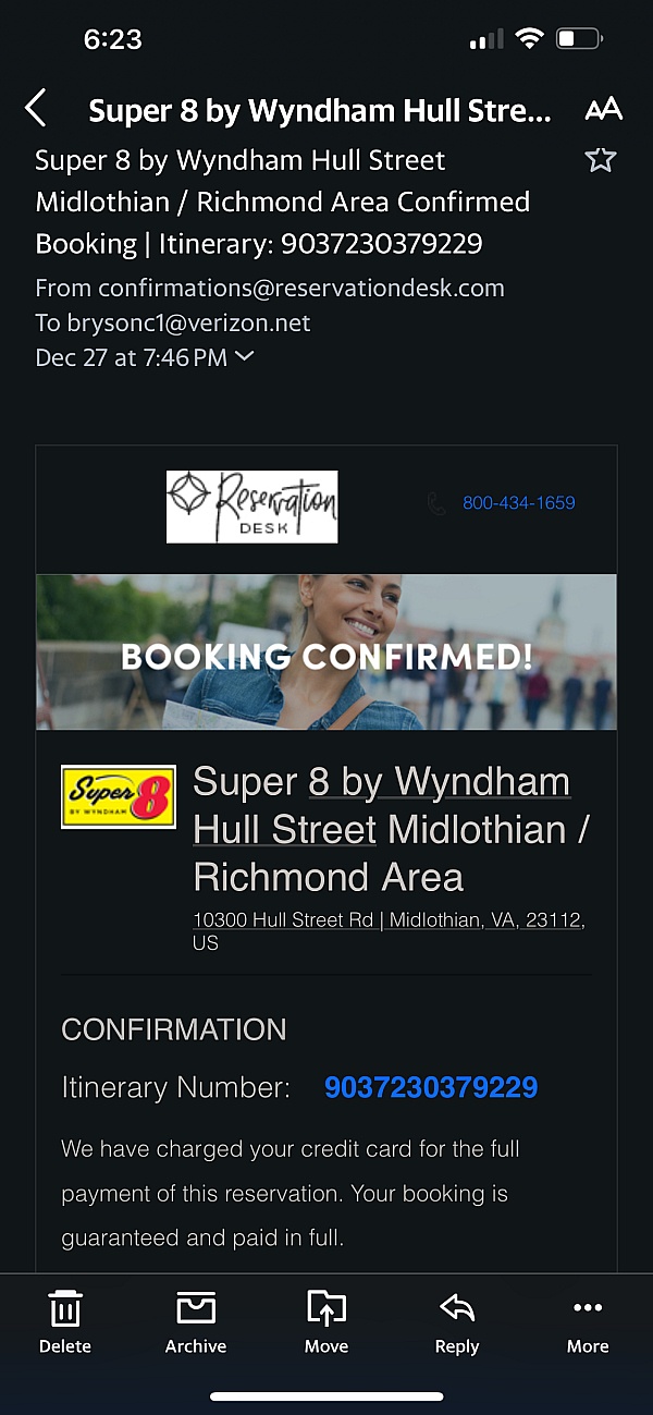 Reservation Desk product 0