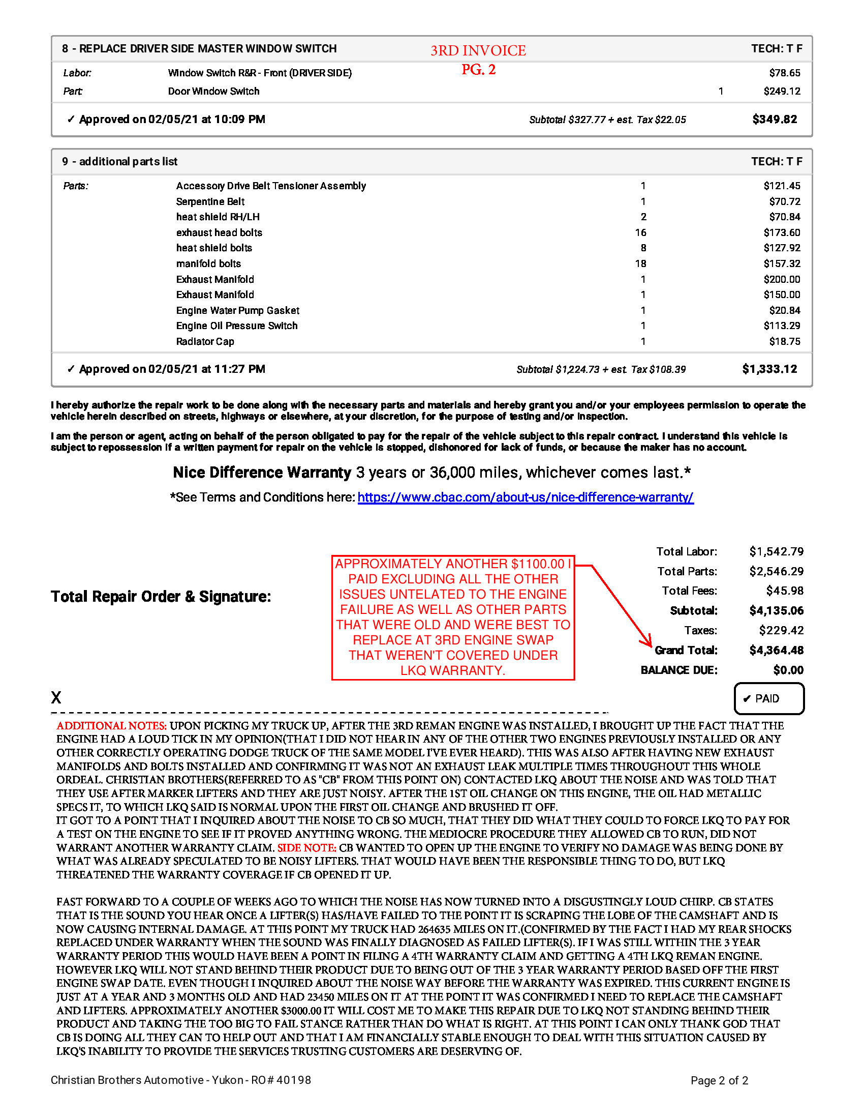 Lkq Gainesville Price List 72