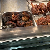 Would you buy Peri Peri chicken that was cooked until it is BLACK? Morrisons had the nerve to offer this overcooked and BURNED chicken to people in the store!