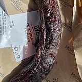 A friend bought this from Morrisons. It was in a bag where you couldn't see what was inside. Would you buy something that looked like this? It's supposed to be a cumberland sausage... looks like charcoal.