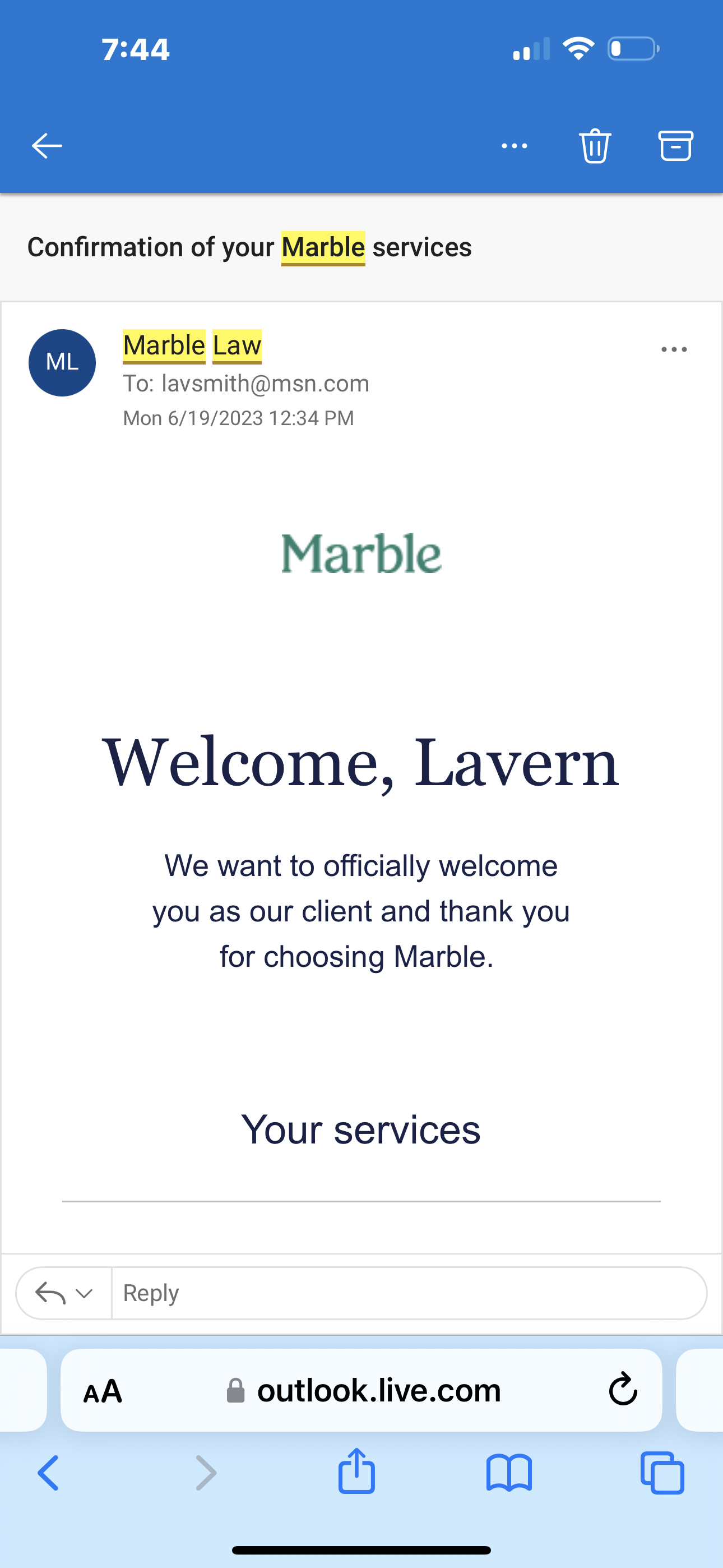 Marble Law Reviews 97 Reviews of Marble.co Sitejabber