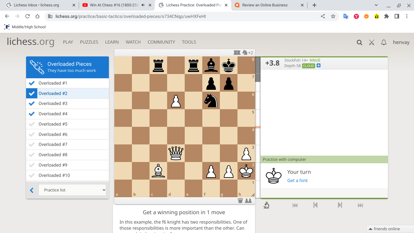 Game stuck, site works otherwise • page 1/1 • Lichess Feedback