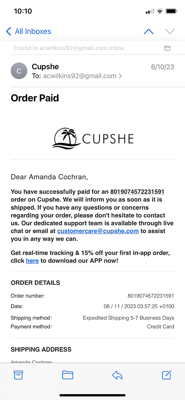 Cupshe Reviews 1,142 Reviews of Sitejabber