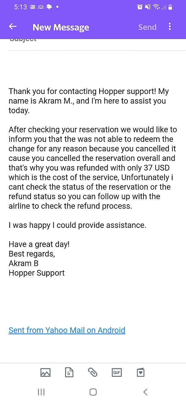 Hopper Reviews 4,909 Reviews of Sitejabber