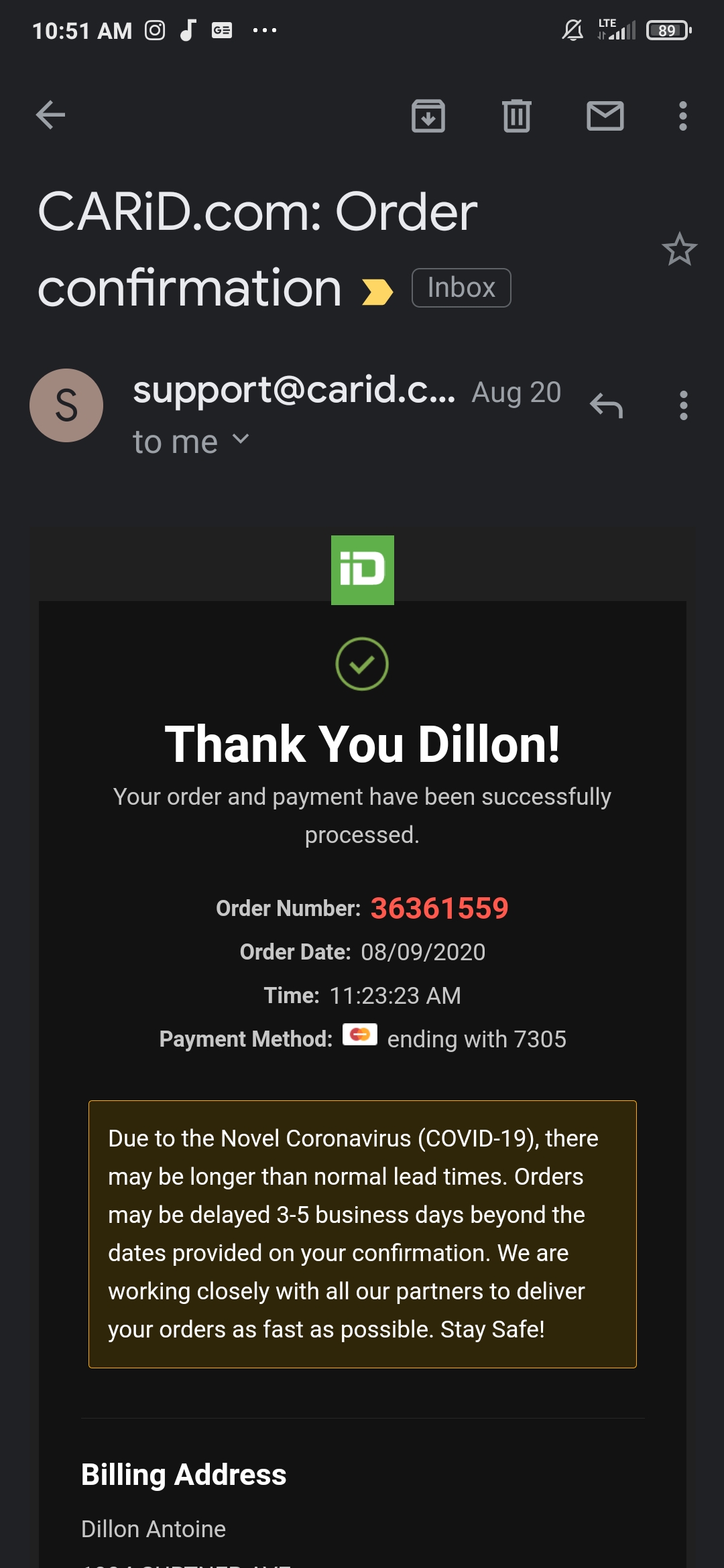 CARiD Reviews 4,128 Reviews of Sitejabber