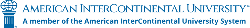 business logo of American InterContinental University