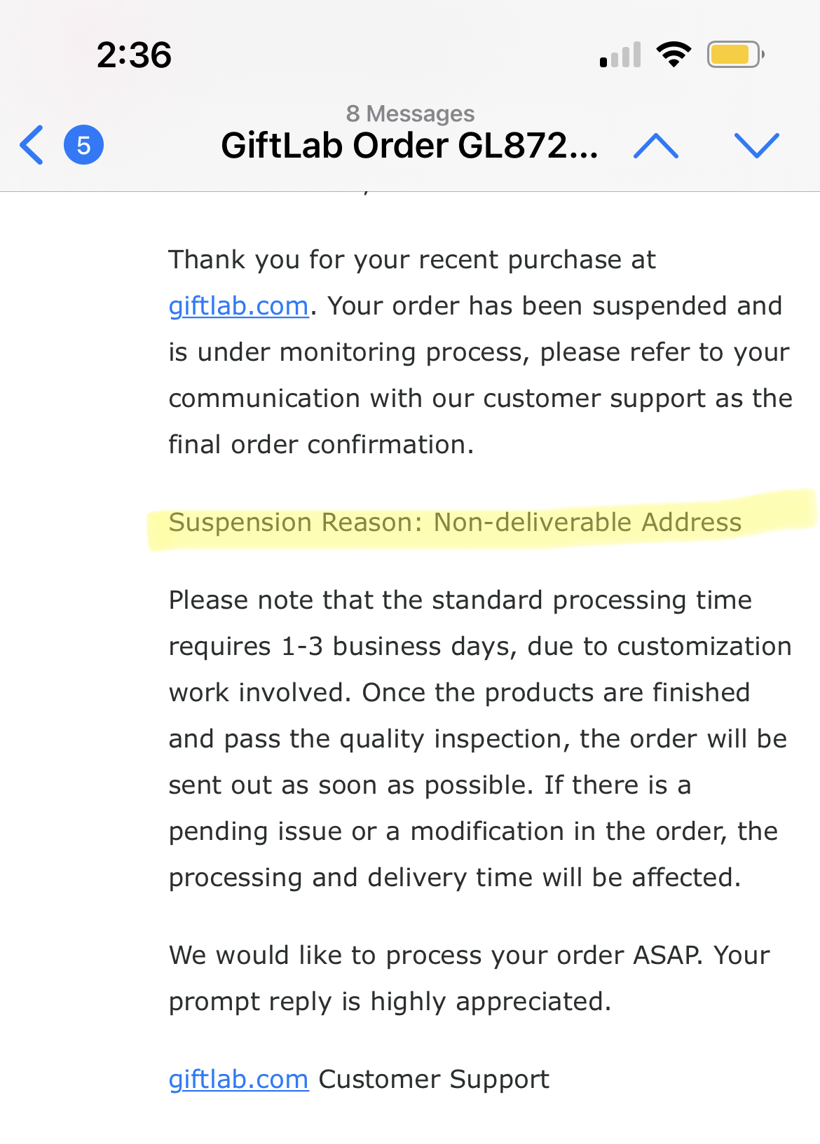 GiftLab Reviews 45 Reviews of Sitejabber