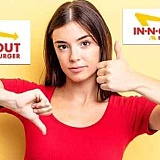 Cute In & Out Burger Babe