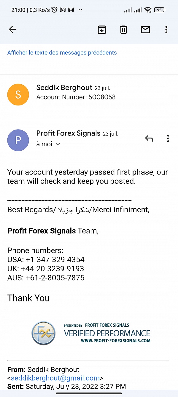 Profit Forex Signals Reviews