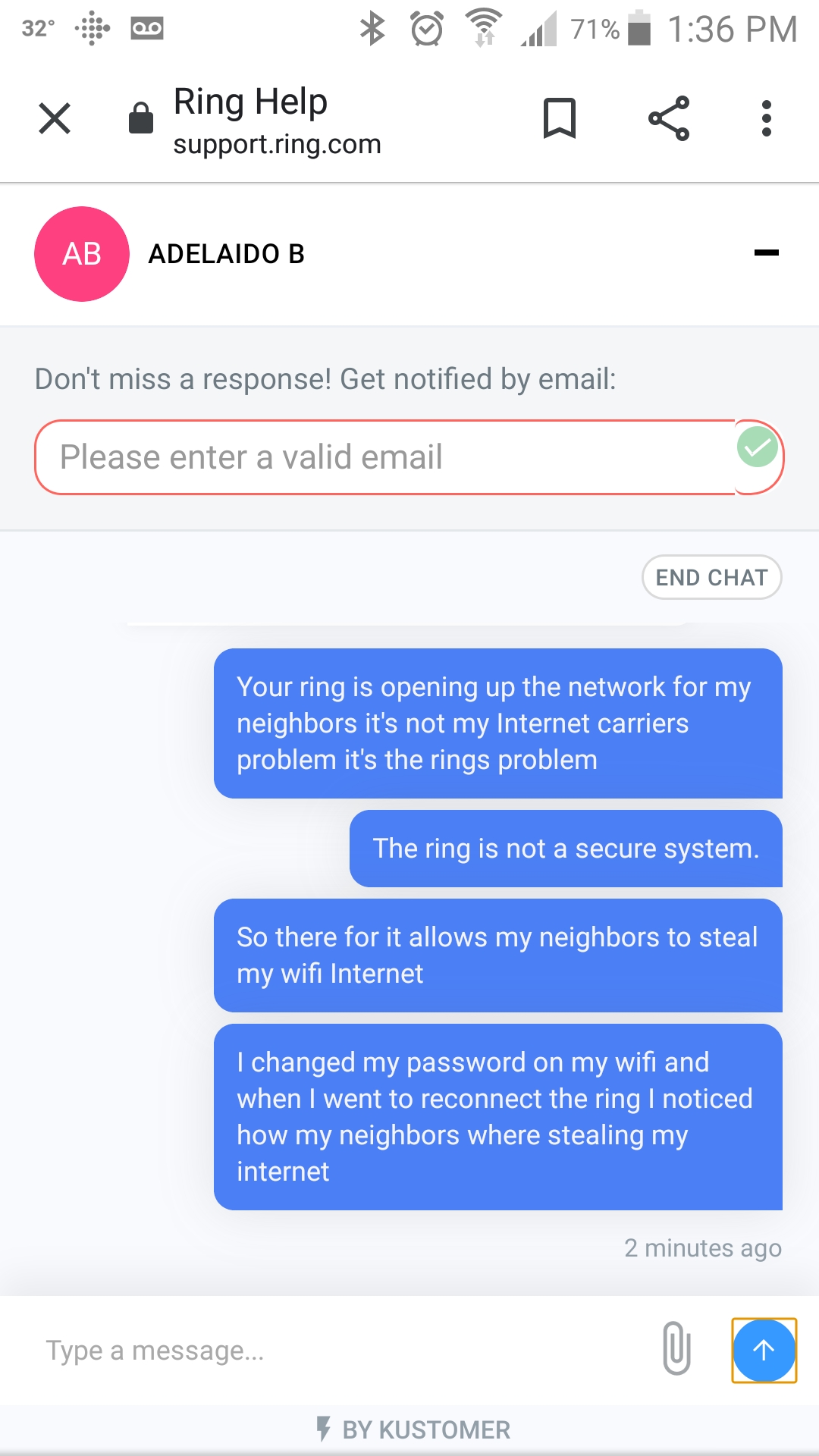 Ring Reviews 445 Reviews of Sitejabber