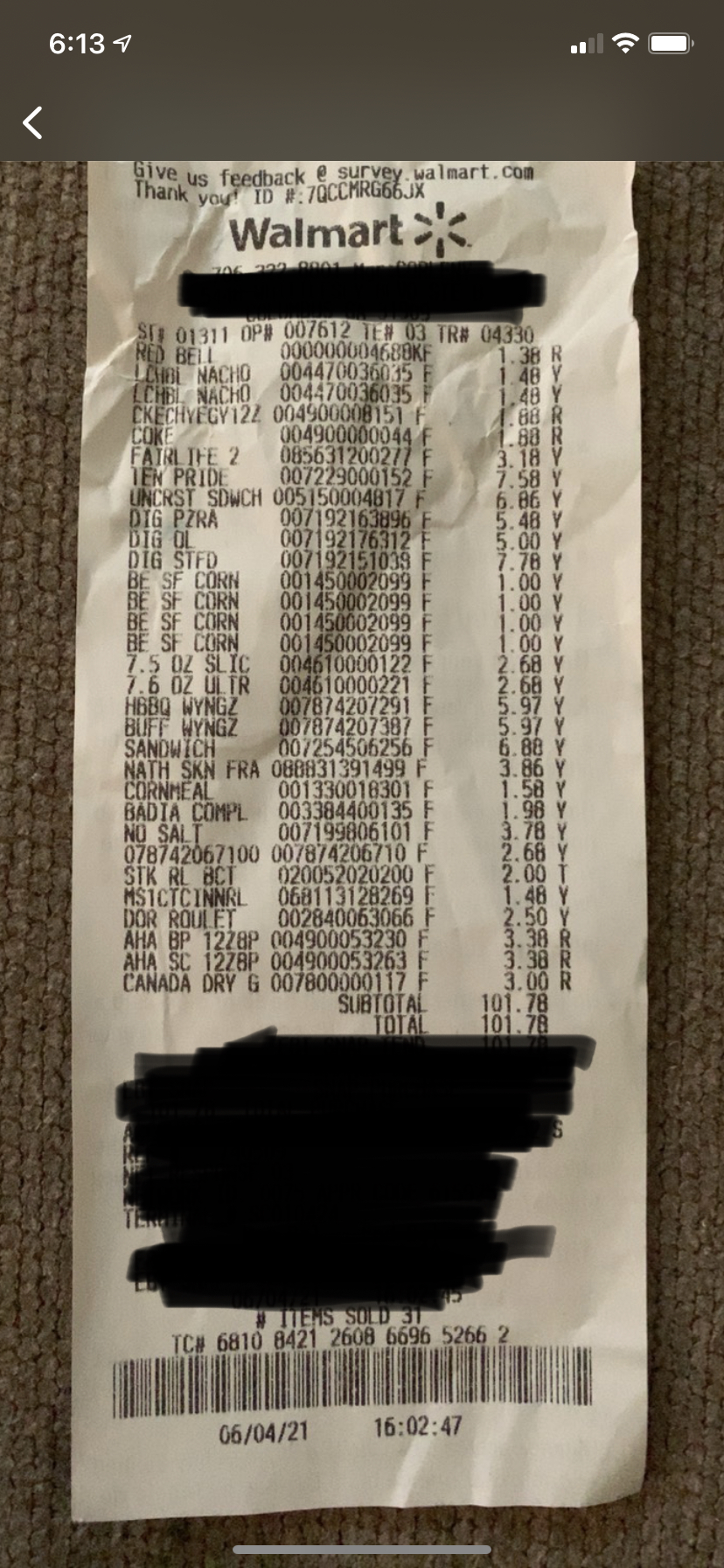 fake receipt for fetch rewards 2022