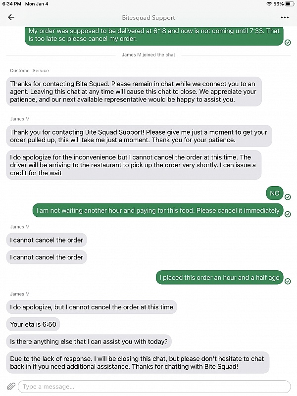 BiteSquad Reviews 598 Reviews of Sitejabber