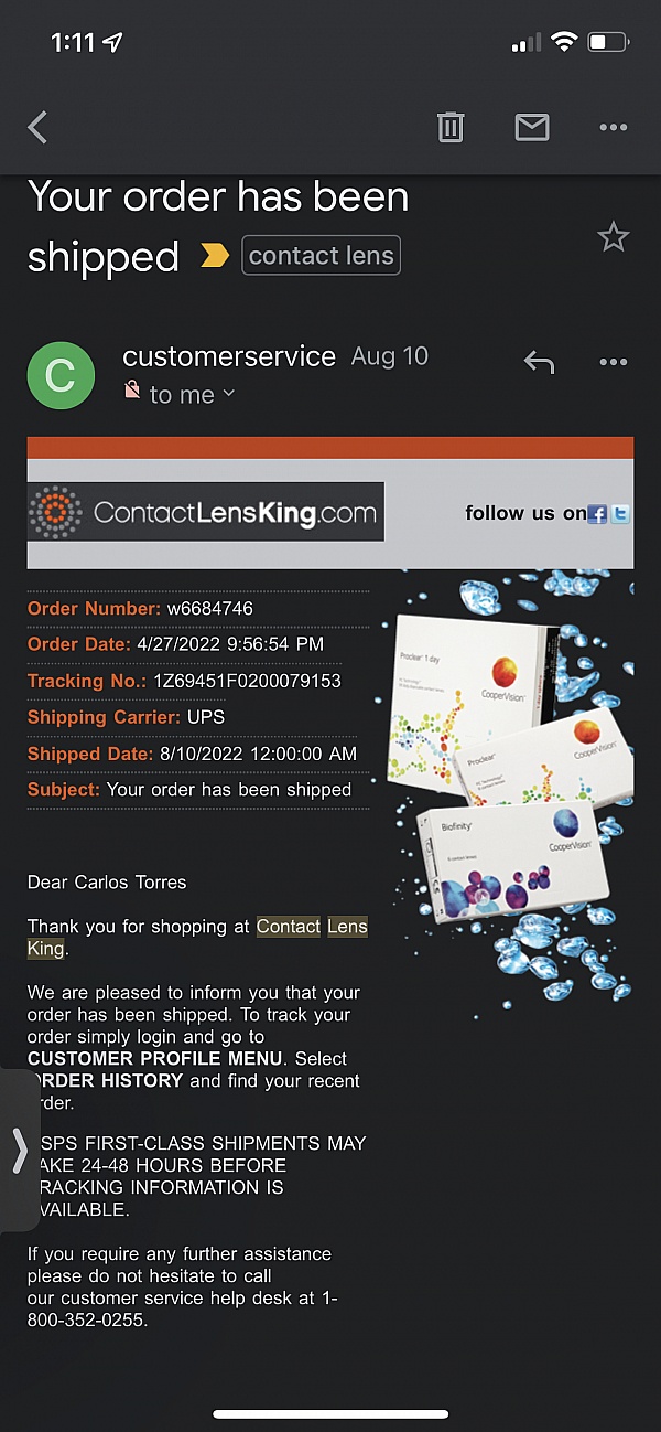 Contact Lens King Reviews 2,830 Reviews of