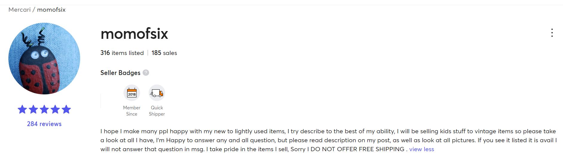bad reviews on mercari