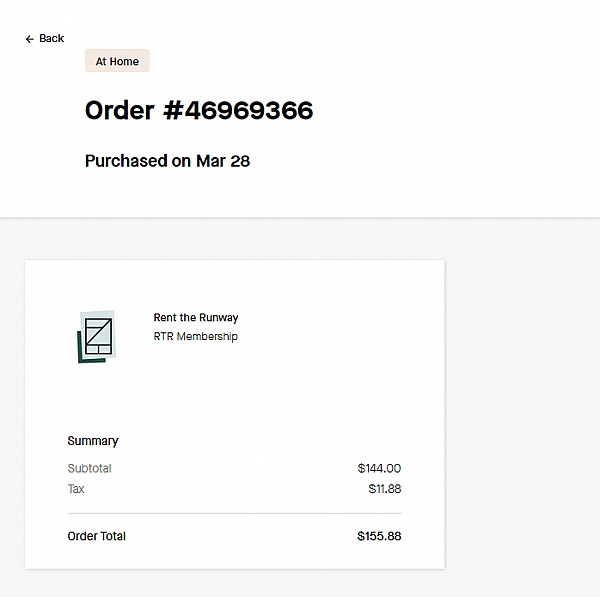 Rent The Runway product 0