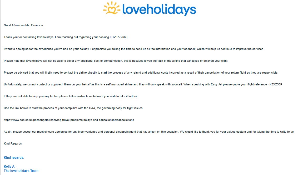 Loveholidays Reviews 140 Reviews of Sitejabber