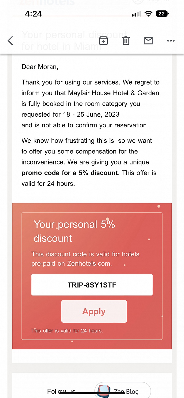 Zenhotels Reviews 328 Reviews of Sitejabber