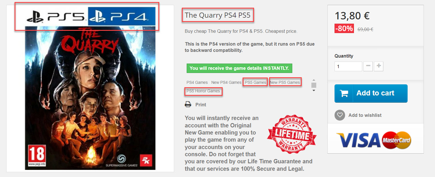 Buy The Quarry PS5