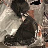 Flat bar that doesn't conform to body. Angled part between breasts digs in.