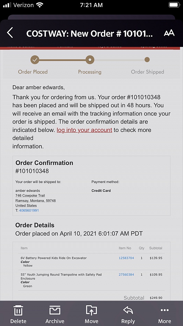 Costway Reviews 412 Reviews of Sitejabber